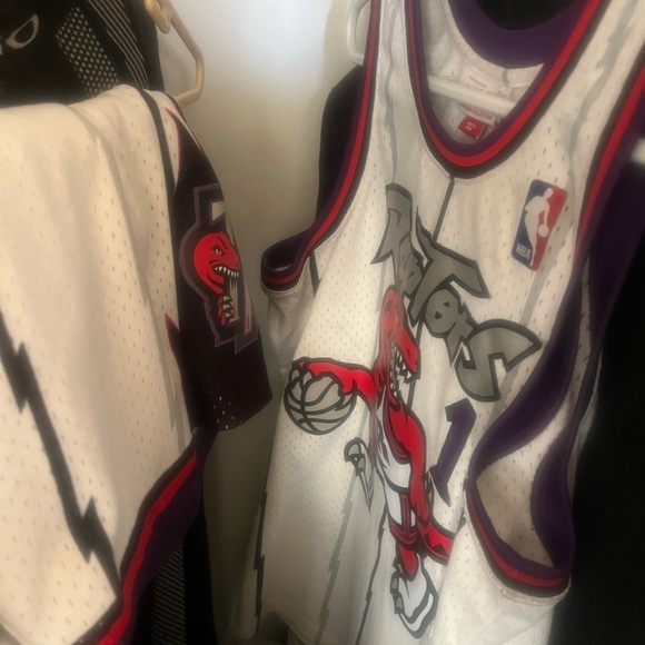 SALE*Red Wish Men's 2pc Set Bin 11 (6) - North Face, Raptors Classics - 9/10 - Picture 5 of 10